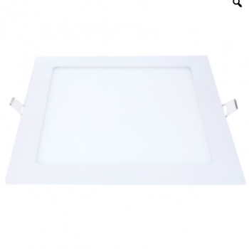 Painel Led Aluminio EmbutidoM Quadrado 3000K 12W 17x17 - Avant