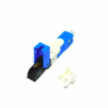 Conector Reutilizavel Fibra Optica Rapido SC/UPC Azul