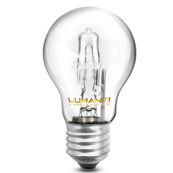 Lampada Halogenea ou Incandescente 70W Bulbo A55 E-27 220V - Lumanti