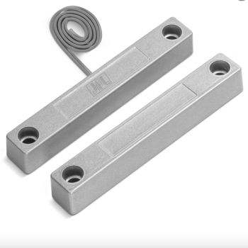 Sensor Magnético Com Fio Sobrepor Porta Aço SPA-1002 - JFL