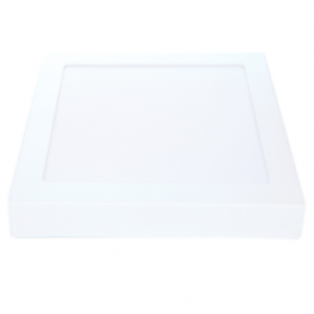 Luminaria Quadrado Sobrepor 18w 3000K 22x22 Branco  - Avant