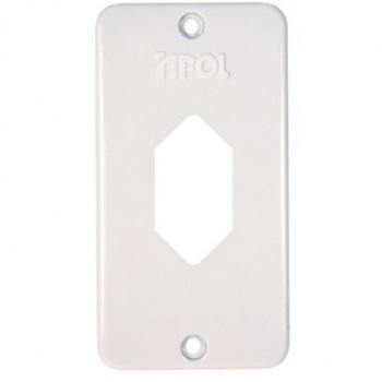 Inpol - Placa Tomada 1 Branco Vertical 1“ - Grande