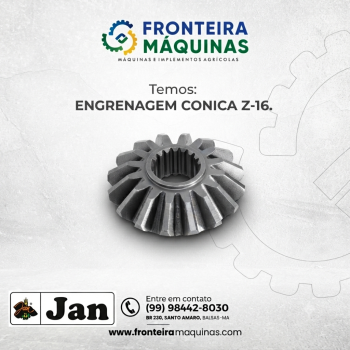 ENGRENAGEM CONICA Z-16