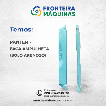 FACA AMPULHETA (SOLO ARENOSO)