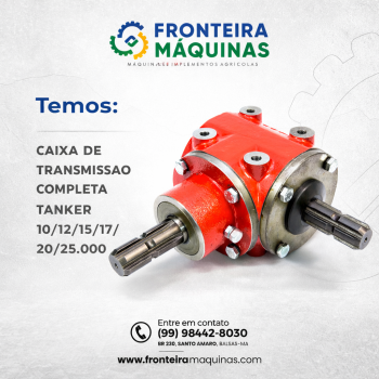 CAIXA DE TRANSMISSAO  COMPLETA TANKER 10/12/15/17/20/25.000
