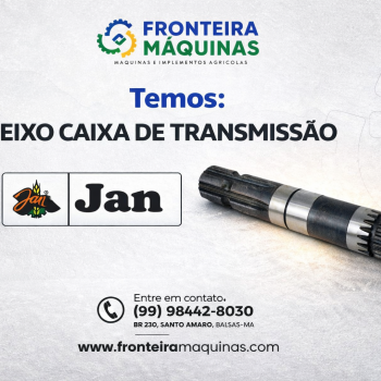 EIXO CAIXA TRANSMISSAO