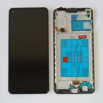 FRONTAL SAMSUNG A21S COM ARO - PREMIUM