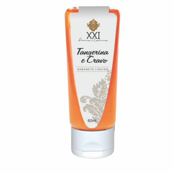 SABONETE LIQUIDO 60ML TANGERINA E CRAVO