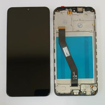 FRONTAL XIAOMI REDMI 8 - REDMI 8A COM ARO PRETO - PREMIUM