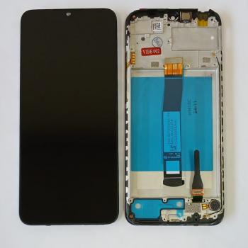 FRONTAL XIAOMI REDMI 10C - POCO C40 - COM ARO PRETO - PREMIUM