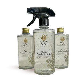 AGUA DE LENÇOIS 500ML MANJERICÃO E FLOR DE LARANJEIR