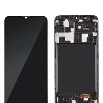 FRONTAL SAMSUNG A20 COM ARO - INCELL