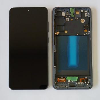 FRONTAL SAMSUNG S21 FE 5G - COM ARO PRETO - PREMIUM