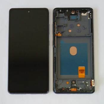 FRONTAL SAMSUNG S20 FE COM ARO AZUL ESCURO - CHINA
