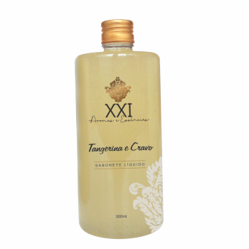 SABONETE LIQUIDO REFIL 500ML TANGERINA E CRAVO