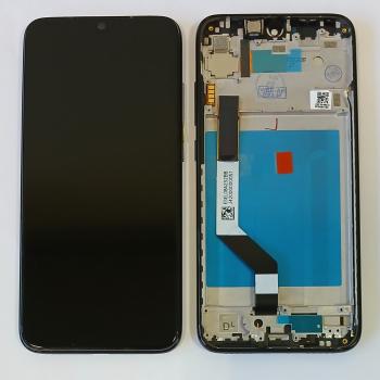 FRONTAL XIAOMI REDMI NOTE 7 COM ARO PRETO - PREMIUM