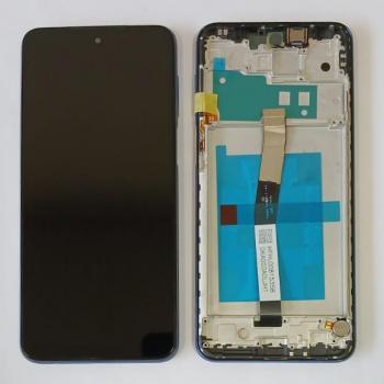 FRONTAL XIAOMI REDMI NOTE 9 PRO - NOTE 9S COM ARO AZUL - PREMIUM