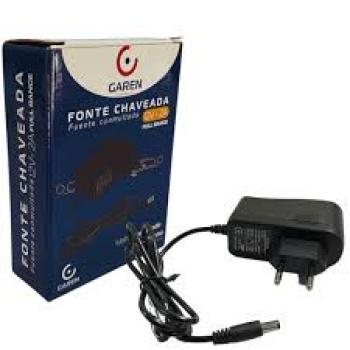 FONTE DE ALIMENTAÇÃO 12V 2A CABO P4
